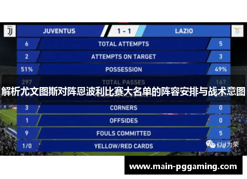 解析尤文图斯对阵恩波利比赛大名单的阵容安排与战术意图